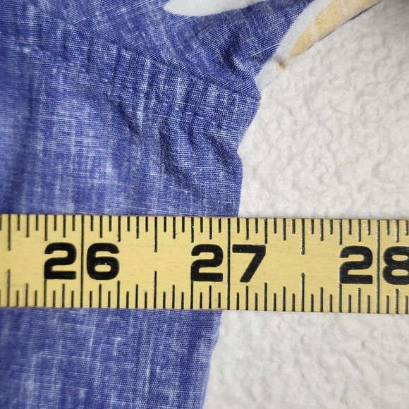 Reyn Spooner Shirt Mens 2XL Blue Floral Hawaiian Commemorative Classics Aloha - Picture 12 of 12